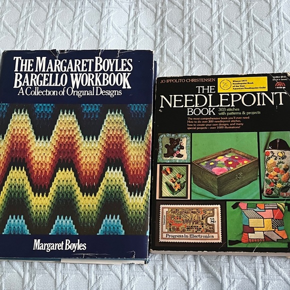 Bargello & Needlepoint books - Picture 1 of 8